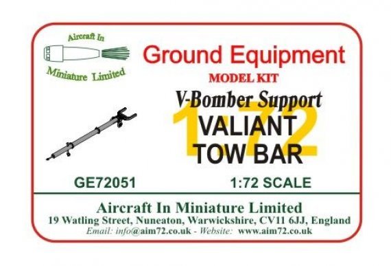 1/72 Valiant Tow Bar (V-Bomber support series)