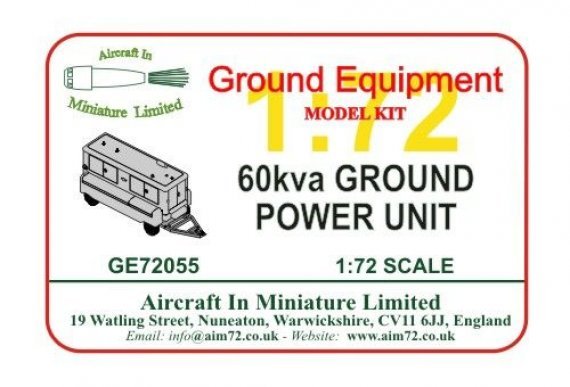 1/72 RAF 60kva Ground Power Unit