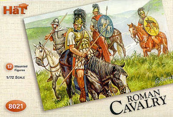 HAT Industrie 1/72 Roman Cavalry 12 Mounted Figures