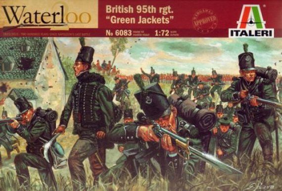 1/72 Napoleonic Wars-British Green Jacket