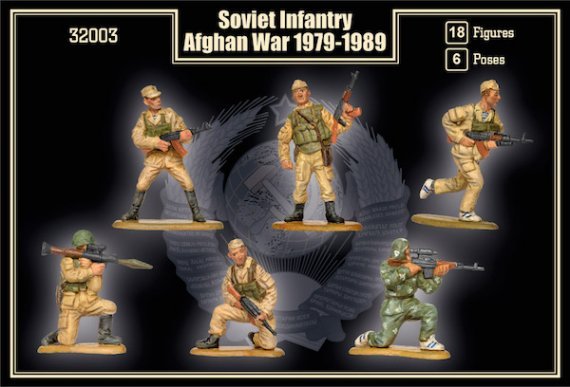 1/32 Soviet infantry Afghan war 1979 -1989