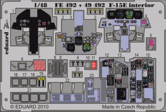 1/48 F-15E interior S.A. (ACAD 12215)