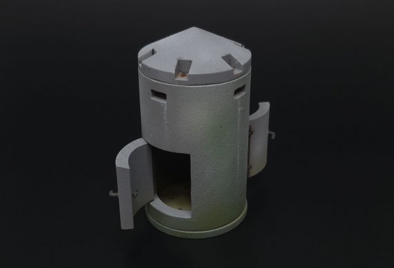 Hauler 1/35 Spitterschutzzelle Einmannbunker Resin