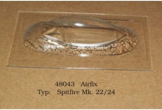 1/48 Vacu Canopy Spitfire Mk.22/24 (AIRF)