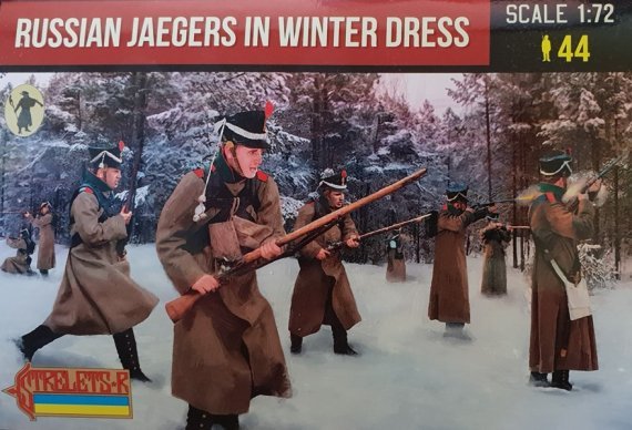 1/72 Russian Jaegers in Winter Dress Napoleonic era