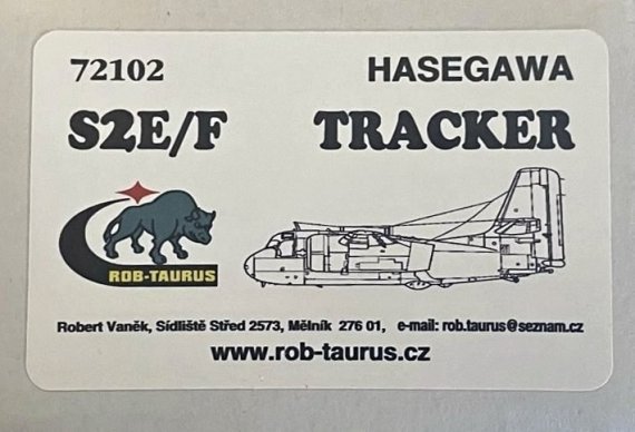 1/72 Vacu Canopy S2E/F Tracker 2 pcs.