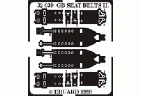 Seatbelts RAF WWII type 2