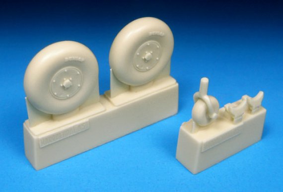 Barracuda 1/48 Roues Boulton-Paul Defiant d�taill�es