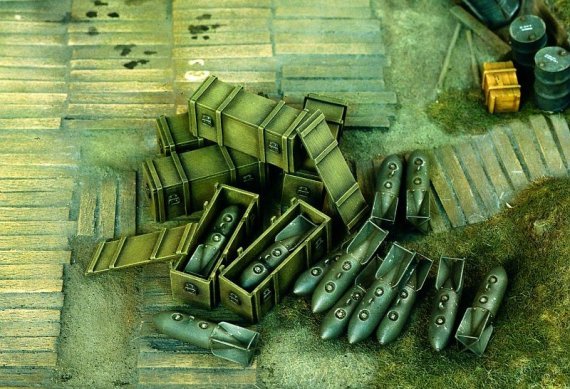 Luftwaf 250kg Bomb  Crates