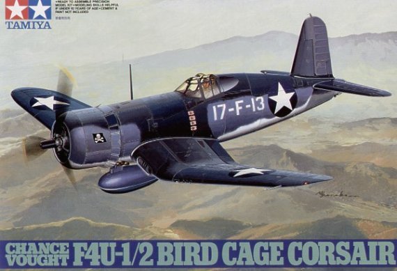 1/48 Vought F4U-1/2 Corsair Birdcage with extended or folded w