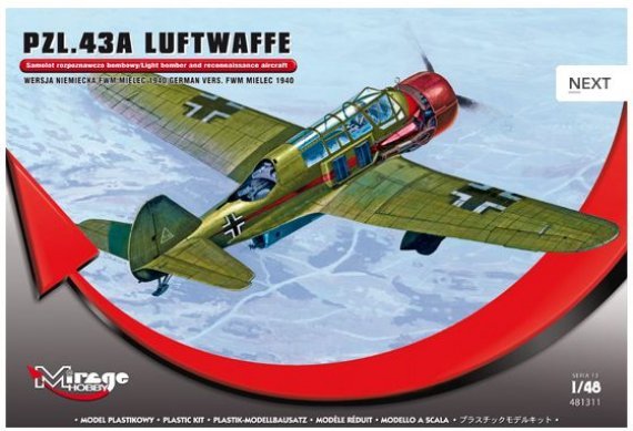 1/48 PZL.43A Luftwaffe 'MIELEC 1940'