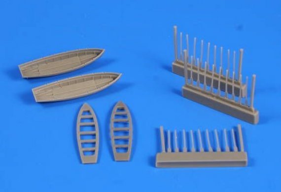 1/200 1941 Bismark 6m Cutter (2 pcs) Bismarck m Cutter (2 pcs) (