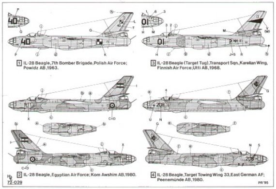 1/72 Ilyushin Il-28 Beagle
