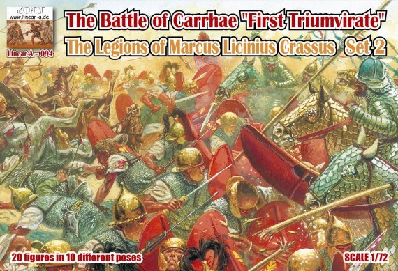 1/72 The Battle of Carrhae First Triumvirate The Legions Of Marc