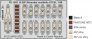 1/48 B-26F Marauder seatbelts STEEL for ICM