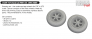 Brassin 1/72 F4F wheels late PRINT