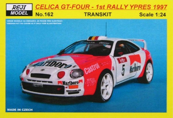 1/24 Transkit Celica GT-Four 1st Rally Ypres 1997