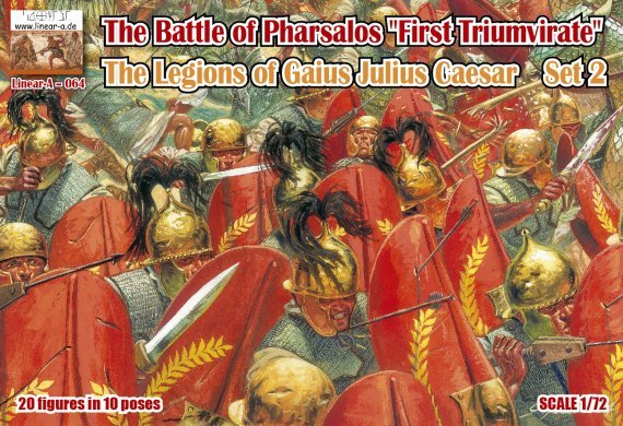 1/72 The Battle Of Pharsalos FIRST TRIUMVIRATE