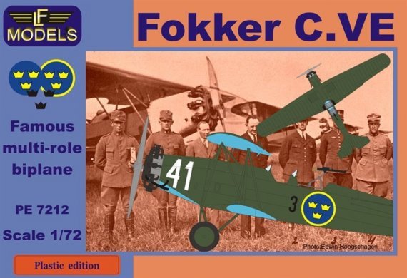 1/72 Fokker C.VE  Sweden 1932-1940