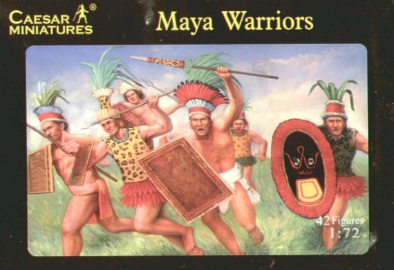 Caesar Miniatures Guerriers Mayas 1/72