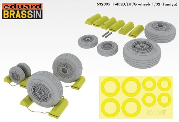 1/32 F-4C/D/E/F/G wheels (TAM)