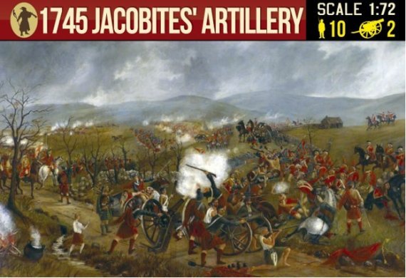 1/72 1745 Jacobites Artillery of the Jacobite Uprising