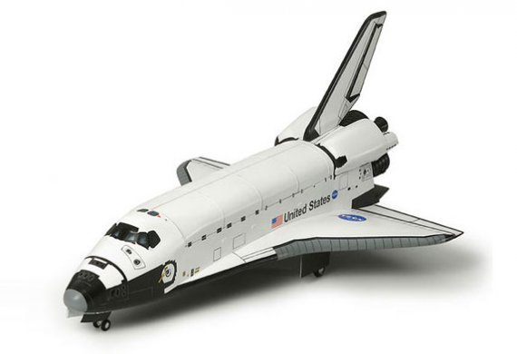 1/100 Space Shuttle Atlantis