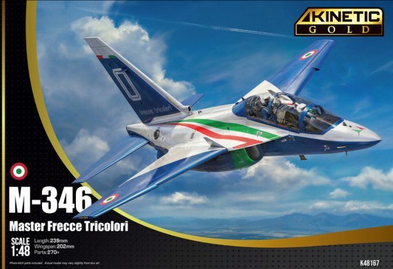 Modello 1/48 M346 Frecce Tricolori Serie Gold 2028