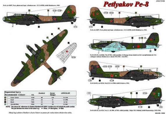 1/72 Petlyakov Pe-8