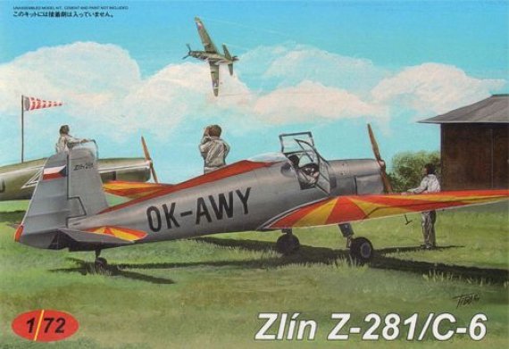 1/72 Zlin Z-281/C-6
