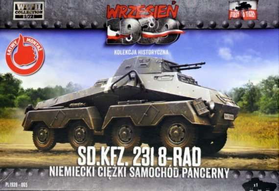 1/72 Sd.Kfz. 231 8-rad German Heavy Armored Car