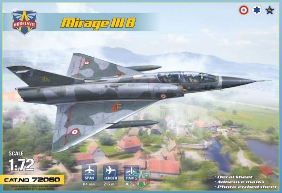1/72 Mirage IIIB Operational trainer