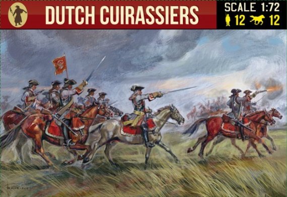 1/72 Dutch Cuirassiers Spanish Succession War