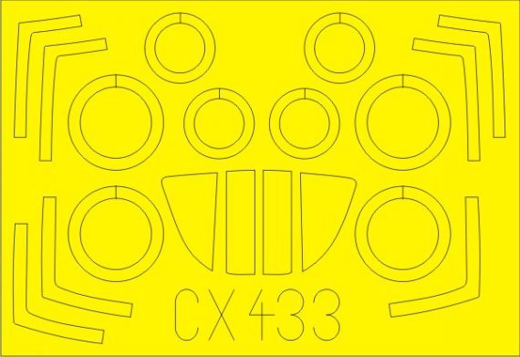 Mask 1/72 MiG-29A Izdeliye 9-12