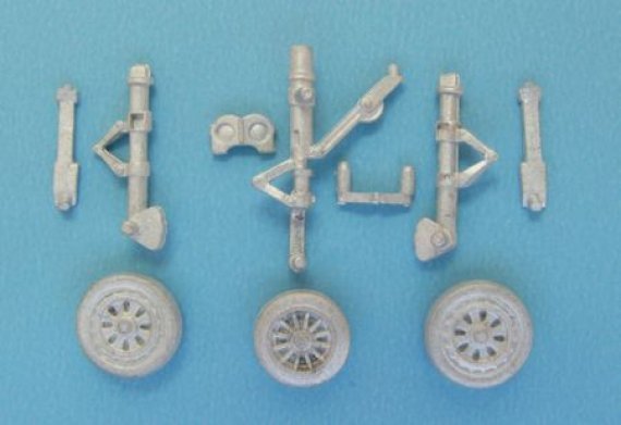 Metallfahrwerk T-33 Shooting Star 1/72