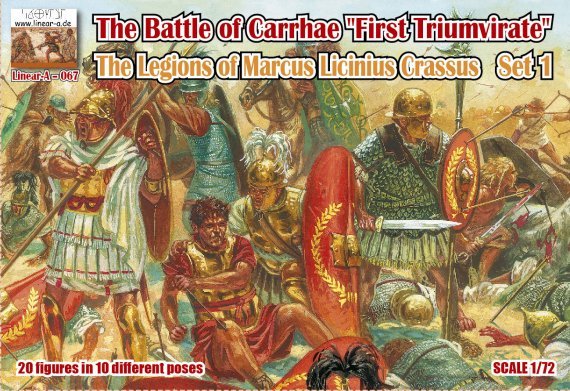 1/72 The Battle of Carrhae First Triumvirate The Legions Of Marc