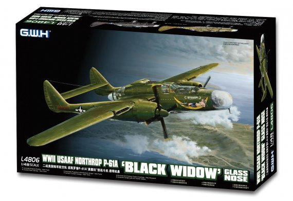 1/48 WWII USAAF P-61A Black Widow Glass Nose