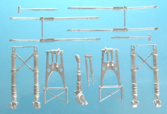 He-111P Metal Landing Gear 1/32 Revell Conversion