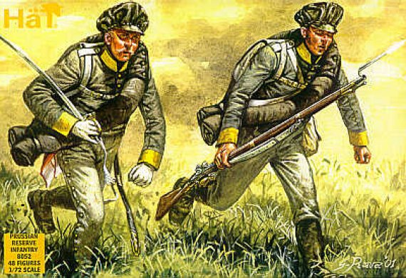 HAT Industrie Prussian Reserve Infantry 1/72
