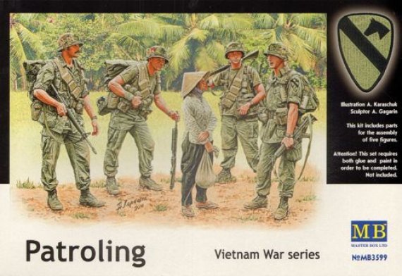 1/35 Patroling  Vietnam War Series (5 fig.)