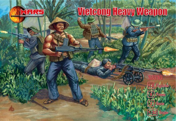 1/32 Vietcong Heavy Weapons