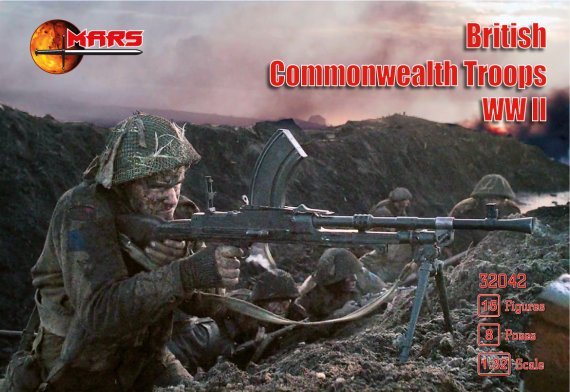 1/32 British Commonwealth troops WWII
