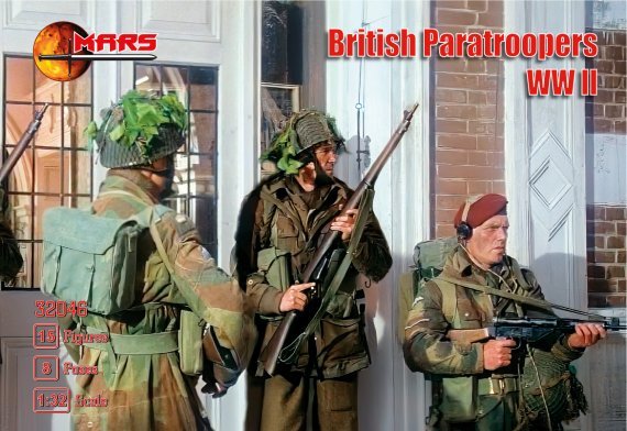 1/32 British Paratroopers WWII