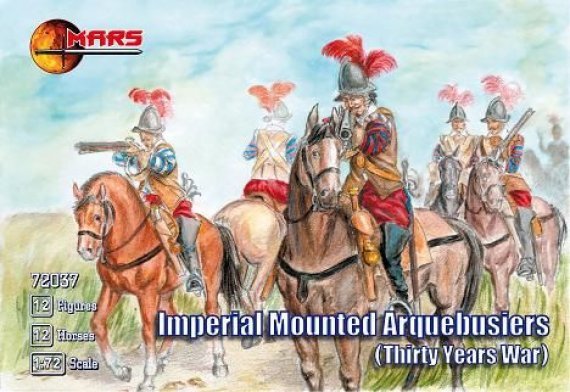 Mars Arquebusiers Imp�riaux Mont�s Guerre 30 Ans 1/72