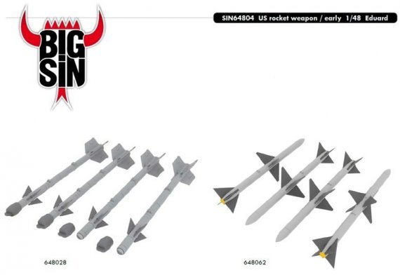 1/48 US rocket weapon  early (EDU)