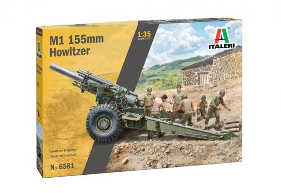 1/35 M1 155mm Gun with crew M1 155mm Howitzer