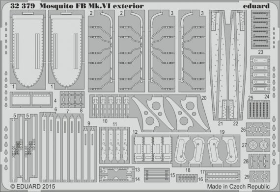 SET Mosquito Mk.VI exterior