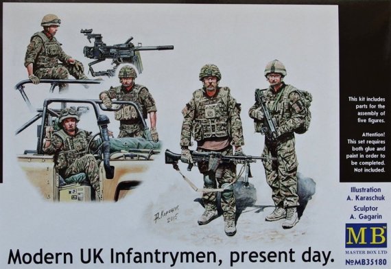 1/35 Modern UK Infantrymen, present day