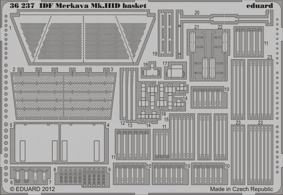 1/35 IDF Merkava Mk.IIID basket (Hobby Boss)
