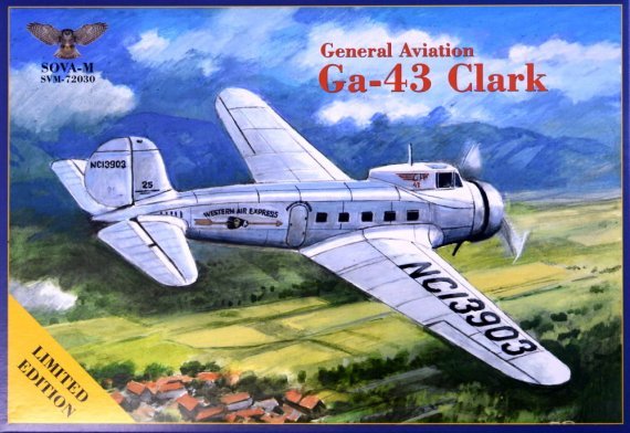 1/72 GA-43 Clark Airliner